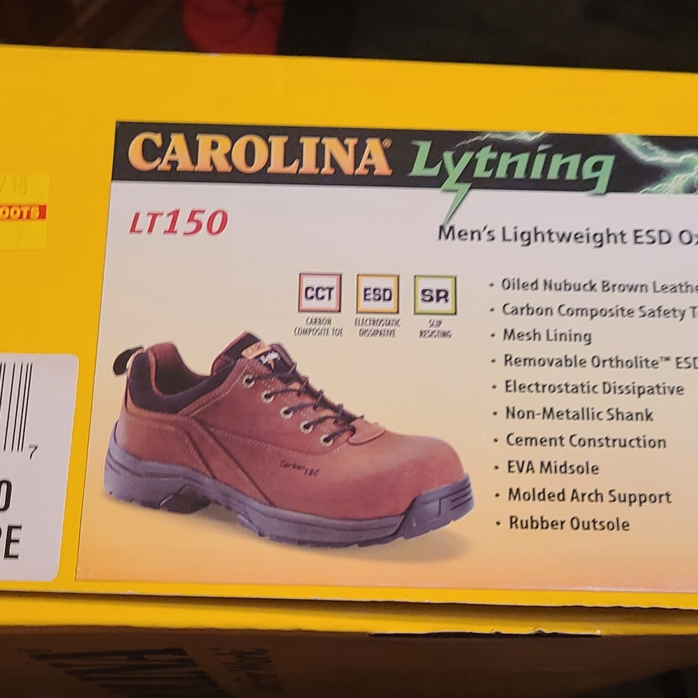 Mens Carolina work shoes - Picture 2 of 3